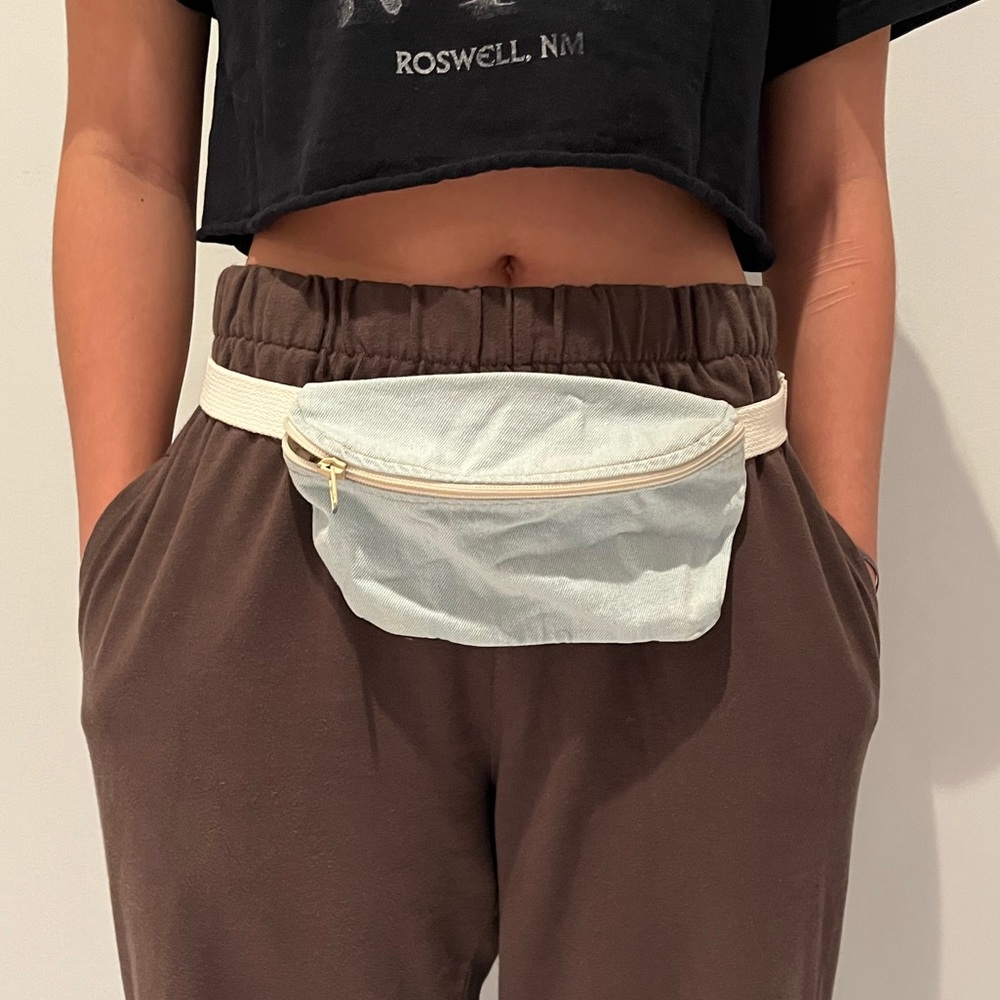 American Apparel Denim Fanny Pack